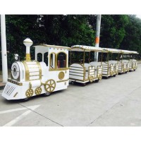 Hot Sightseeing Monorail Tourist Kiddie Amusement Rides Coin Operated Kids Road Train for Sale