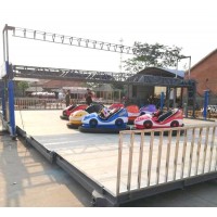 Folded bumper car set , FUll set mobile bumper car package for sell