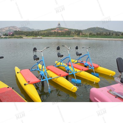 Hot Selling Double Seats Water Paddle Bike Aqua Bicycle Sea Tricycle