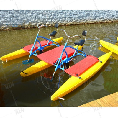 Good Quality Sea Sports Propeller Water Bike Cycle Two Person Aqua Bikes